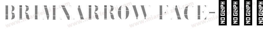 BrimNarrow Face字体转换